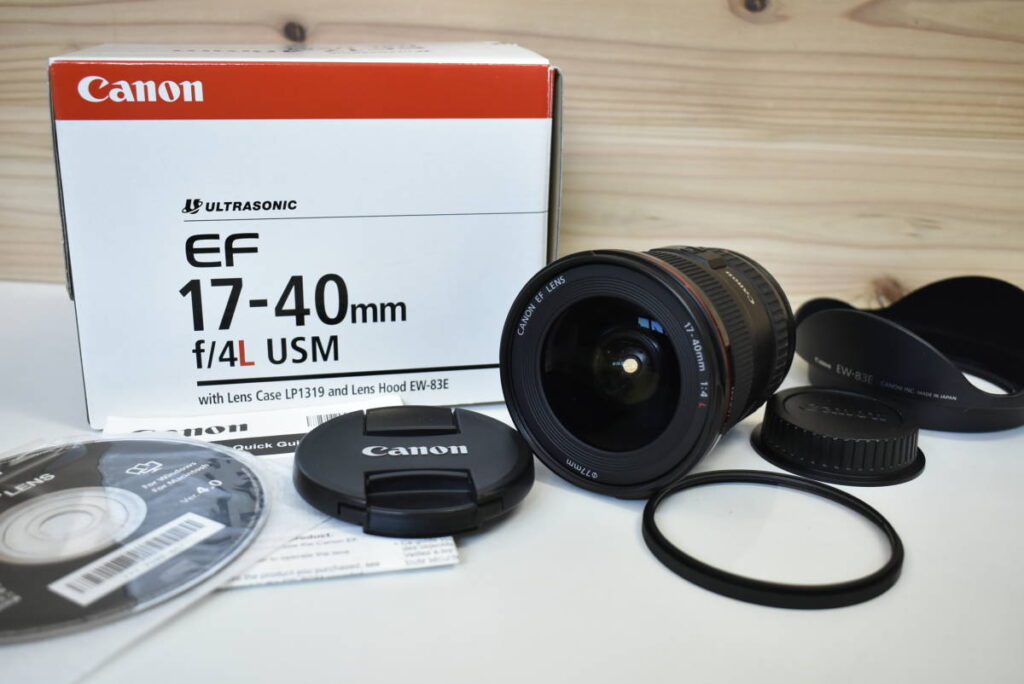 Canon EF 17-40mm F4L USM　レンズ