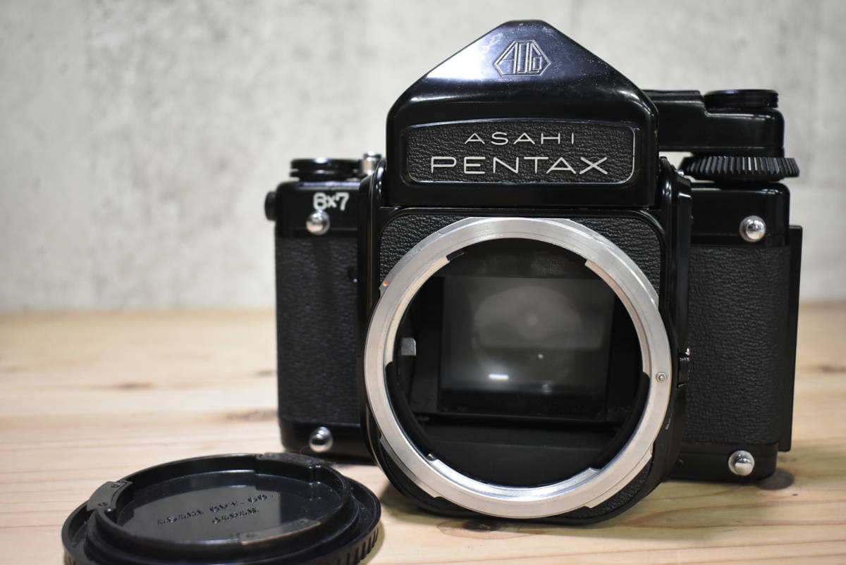 極美品】PENTAX Asahi 6×7 バケペン | nate-hospital.com