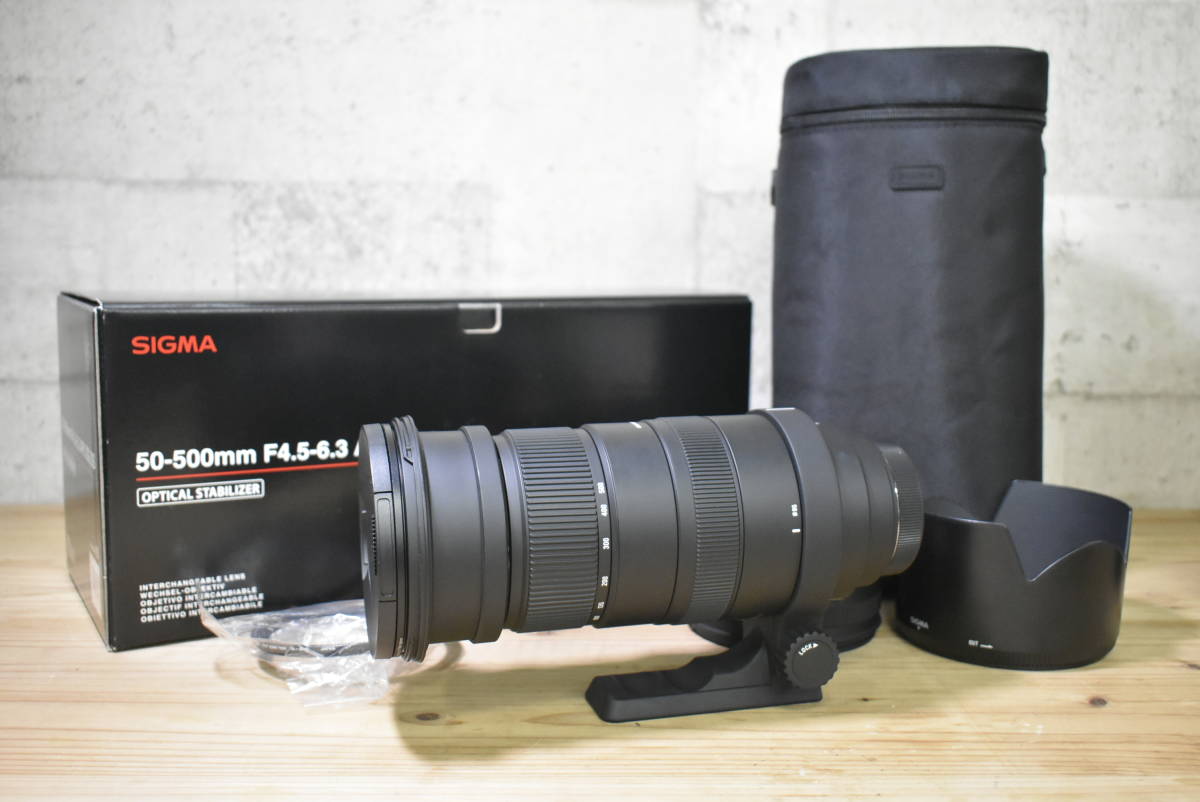 SIGMA APO 50-500mm F4.5-6.3 DG OS HSM │ カメラ買取ナンバーワン